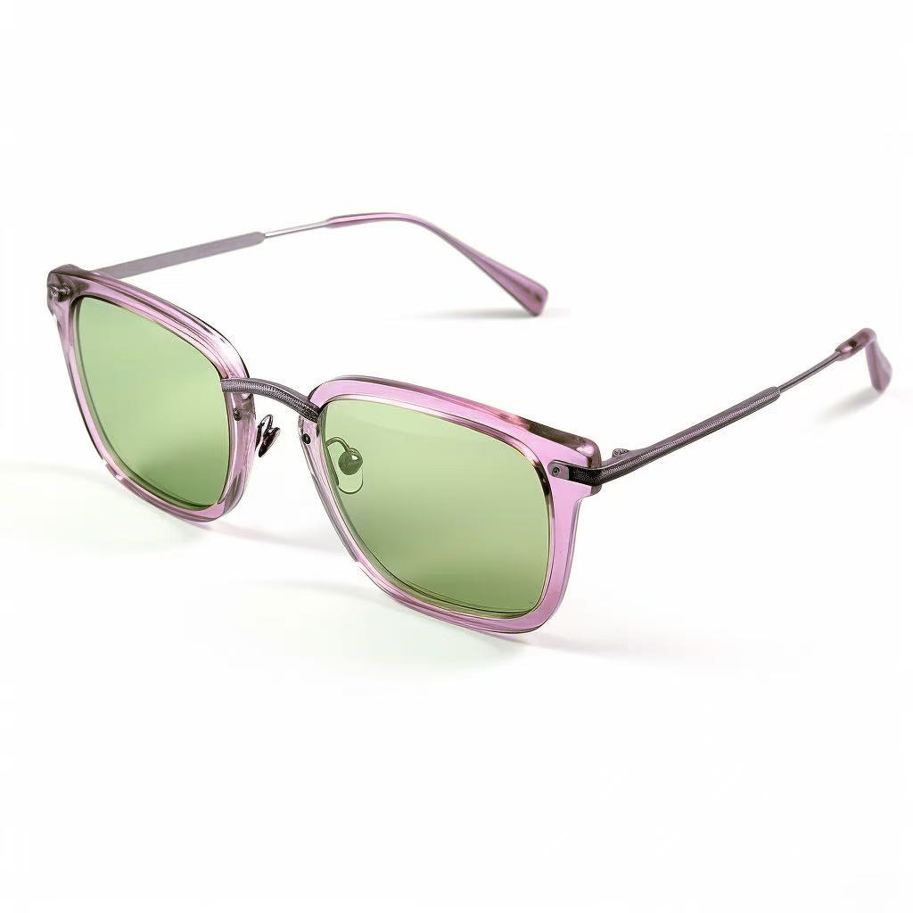 2026 new model sunglasses handcrafted luxury designer with vivid color graphics effect.sunglasses eyewear