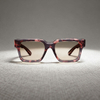 Sophisticated Retro Square Sunglasses with Premium Aesthetic