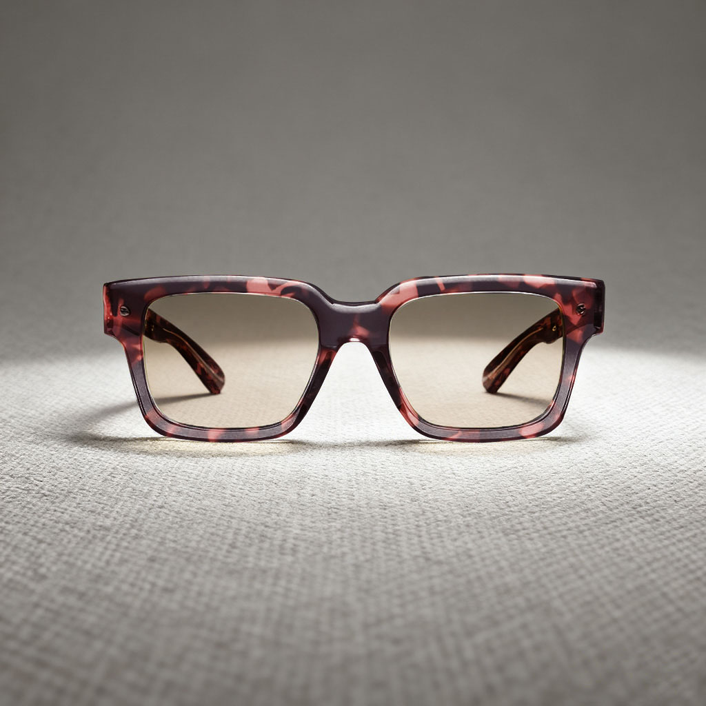 Sophisticated Retro Square Sunglasses with Premium Aesthetic