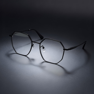 Hexagonal Slim-Metal Optical Frames (Pastel Color)