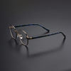 Round-Rim Eyeglasses (Tortoise Temple. Gold)