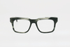 Adults' Forest Green Marble Round-Square Frame Glasses