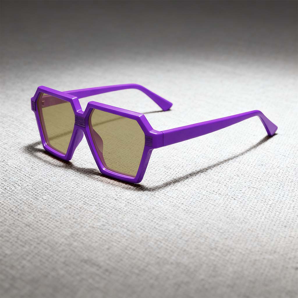 Avant garde geometric sunglasses
