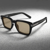 Retro square frame sunglasses