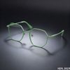 Hexagonal Slim-Metal Optical Frames (Pastel Color)