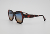 Acetic acid sunglasses. We mix and match colors to create a soft effect. This design features a very bold color scheme, giving the sunglasses a vibrant and bright effect/a sunny and passionate one. It