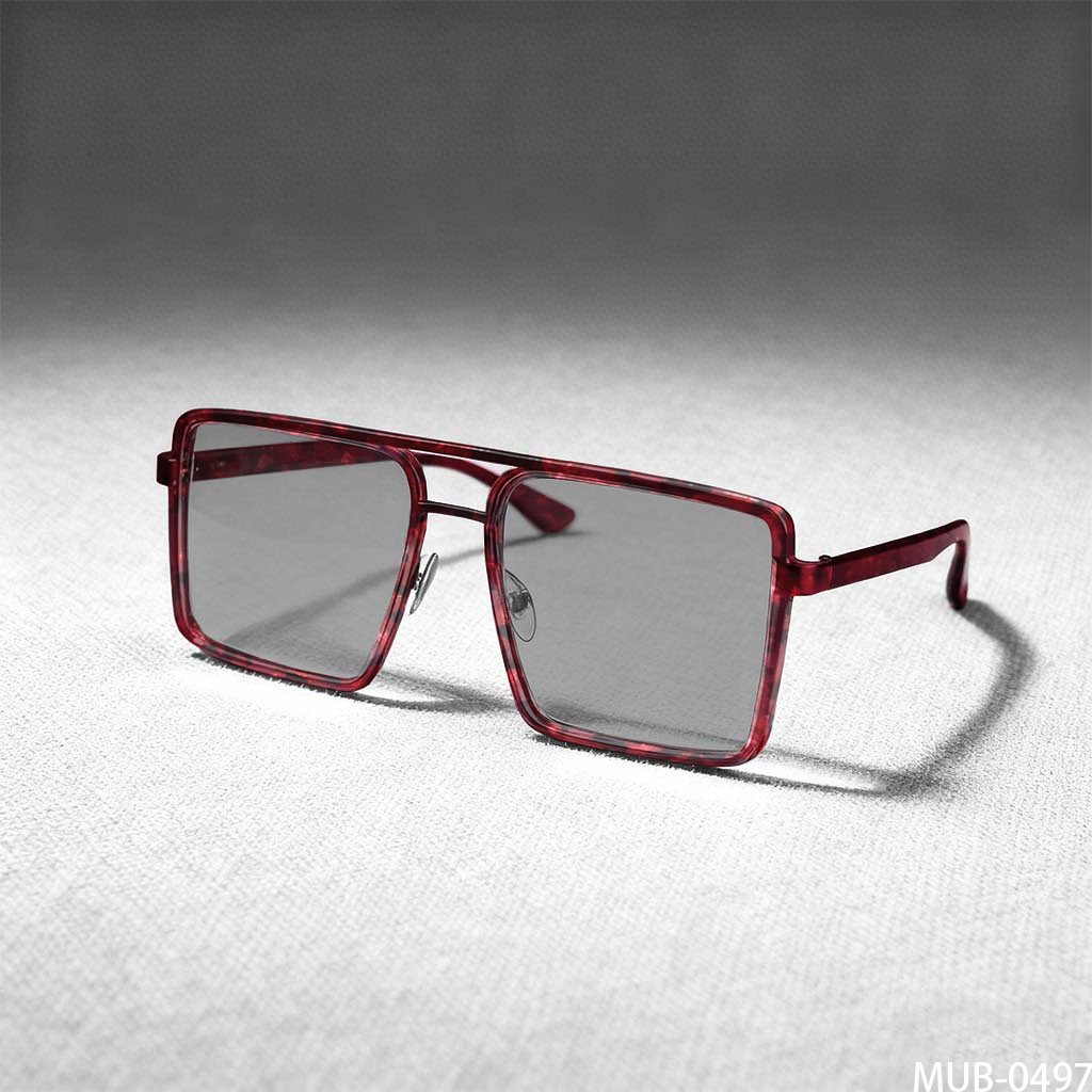 Oversized Double-Bridge Sunglasses