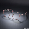 Hexagonal Slim-Metal Optical Frames (Pastel Color)