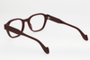 Adults' Vintage Burgundy Round-Frame Glasses