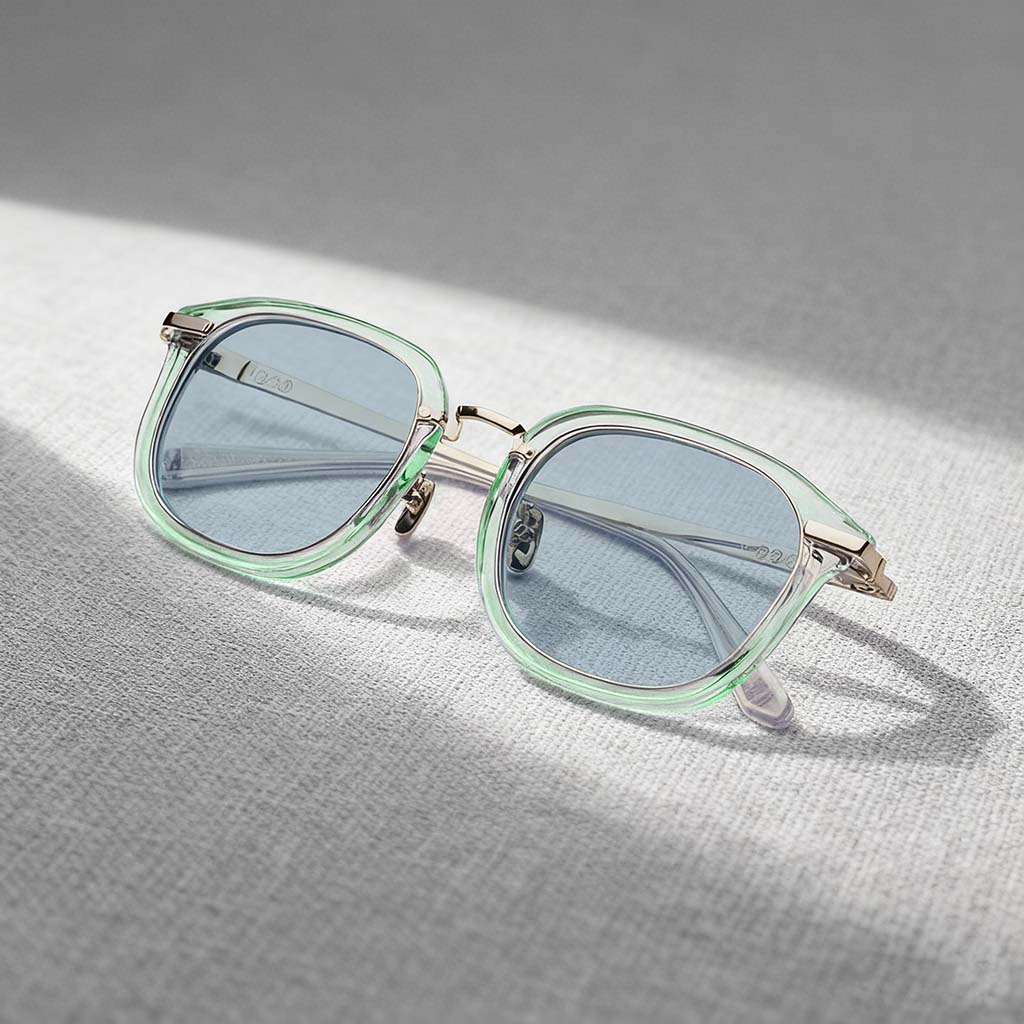 Retro square framed sunglasses