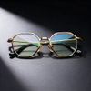 Retro polygonal sunglasses