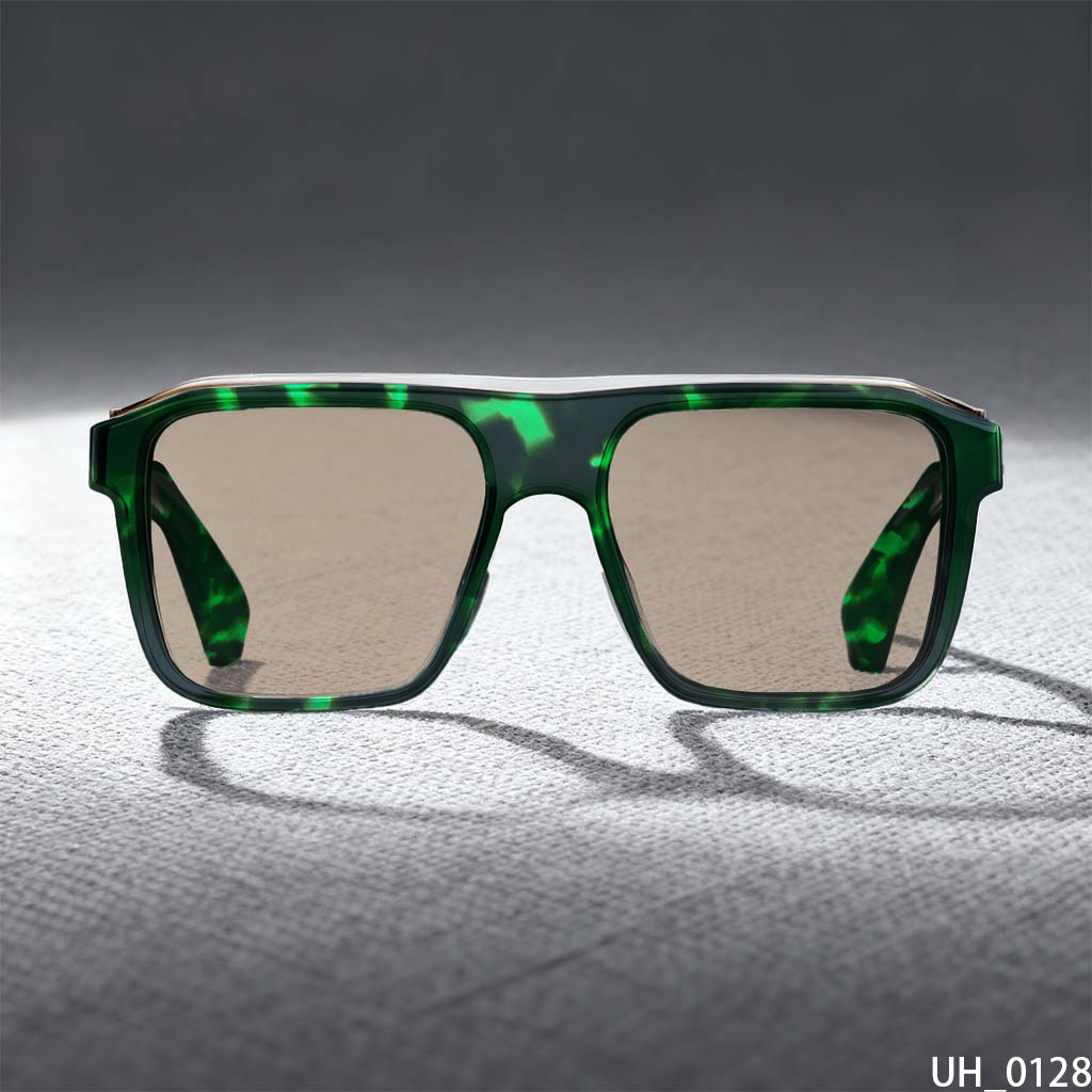 Large frame square sunglasses