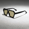 Avant garde geometric sunglasses