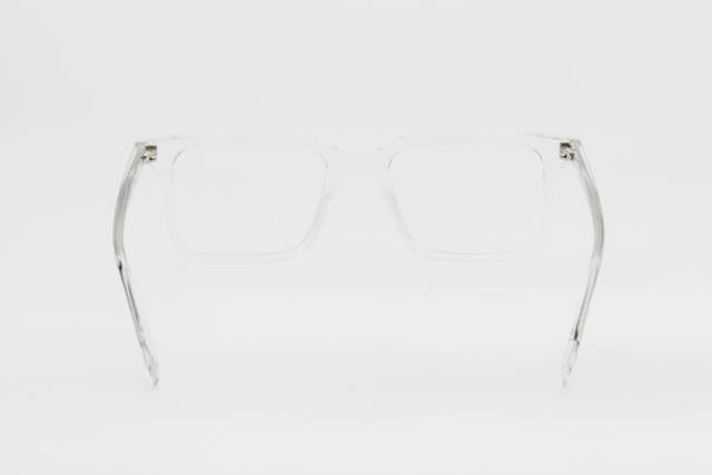 Adults' Full Clear Square Frame Glasses
