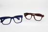 Adults' Vintage Burgundy Round-Frame Glasses