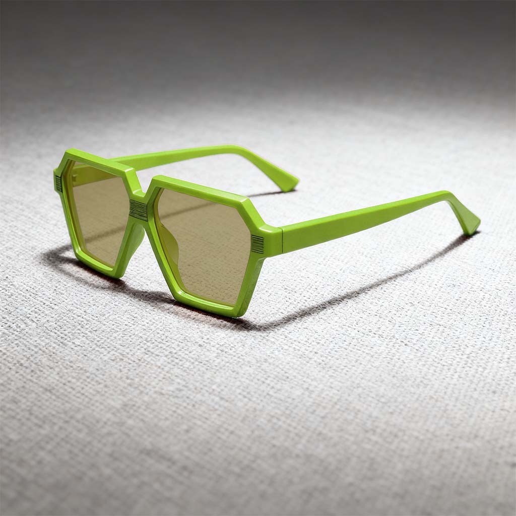 Avant garde geometric sunglasses