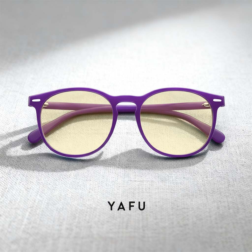 Retro round frame sunglasses