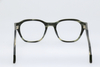 Adults' Forest Green Marble Round-Square Frame Glasses