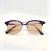 Retro Half Frame Sunglasses