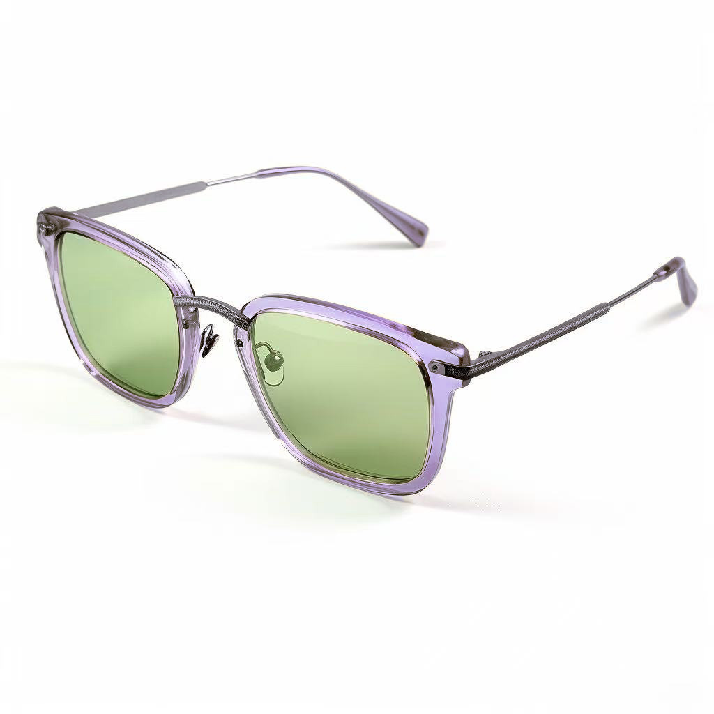 2026 new model sunglasses handcrafted luxury designer with vivid color graphics effect.sunglasses eyewear