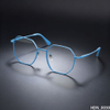Hexagonal Slim-Metal Optical Frames (Pastel Color)