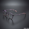Round Double-Bridge Optical Frames (Vibrant Color, Metal)