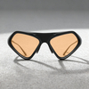 Avant garde cat eye shaped sunglasses