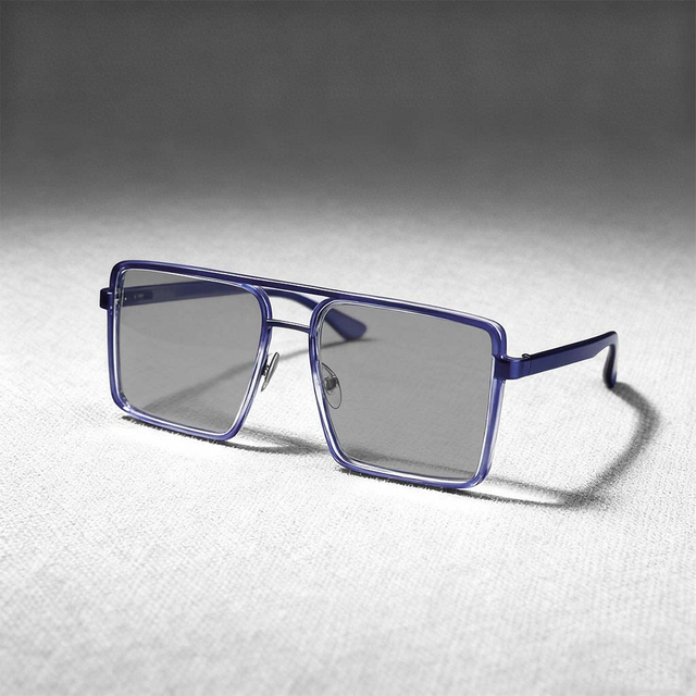 Oversized Double-Bridge Sunglasses