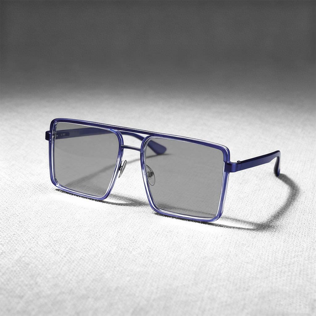 Oversized Double-Bridge Sunglasses