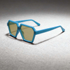 Avant garde geometric sunglasses