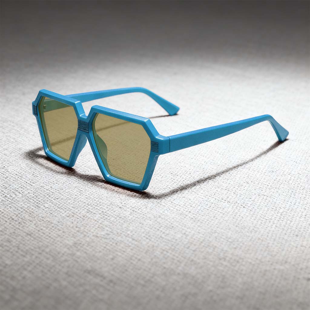 Avant garde geometric sunglasses