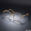 Hexagonal Slim-Metal Optical Frames (Pastel Color)