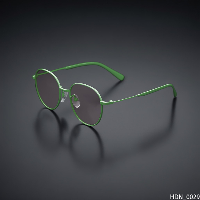 Round Metal Sunglasses (Vibrant Color, Smoked Lenses)