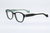 Adults' Forest Green & Mint Green Contrast Round-Frame Glasses