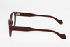 Adults' Vintage Burgundy Round-Frame Glasses