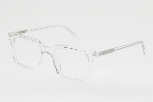 Adults' Full Clear Square Frame Glasses