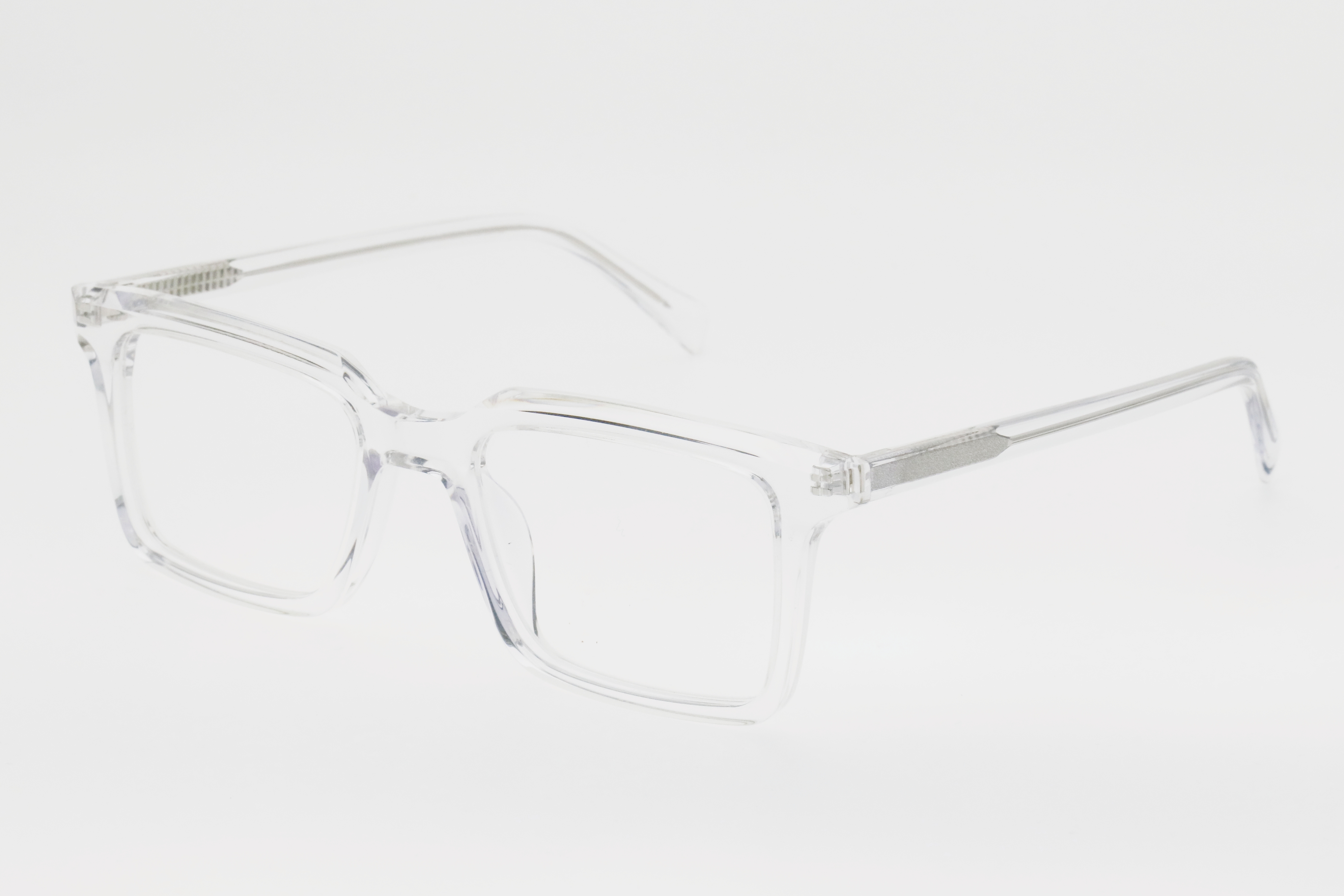 Adults' Full Clear Square Frame Glasses